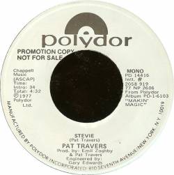 Pat Travers Band : Stevie
